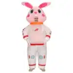 Mascotte gonflable lapin de pâques 1