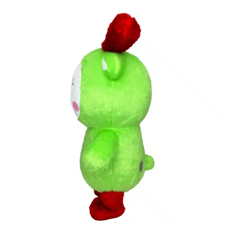 Mascotte gonflable cerf vert 5