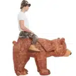 Mascotte gonflable ours 4