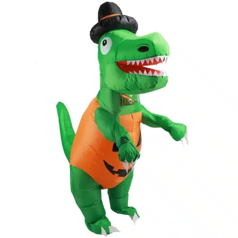 Costume gonflable dinosaure halloween 1