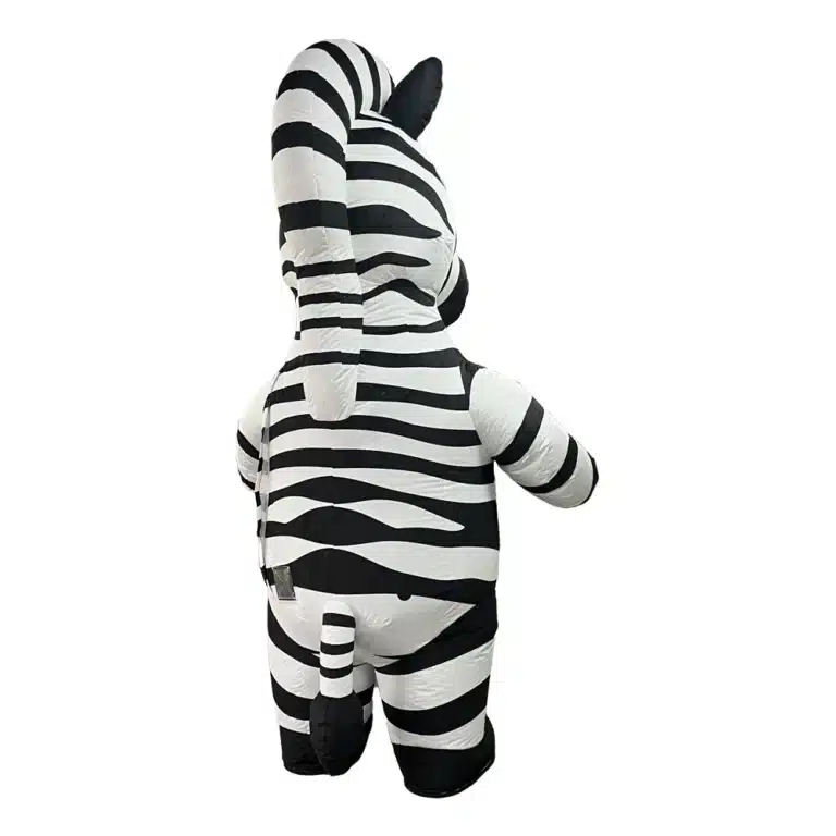 Costume gonflable zèbre 5