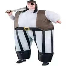 Costume gonflable pirate