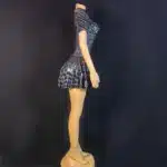 Mini robe à paillettes 17