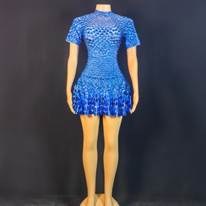 Mini robe à paillettes 12