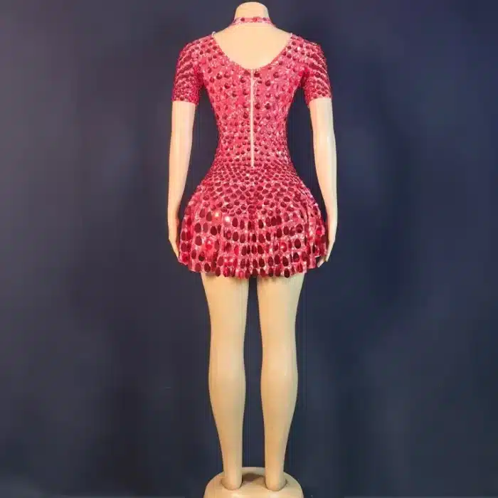 Mini robe à paillettes 16