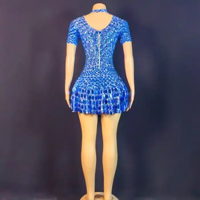 Mini robe à paillettes 14
