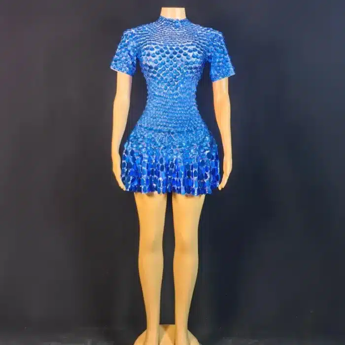 Mini robe à paillettes 6