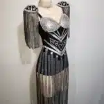 Tenue à franges scintillantes 3