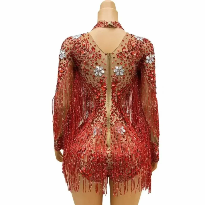 Tenue de spectacle à franges 6