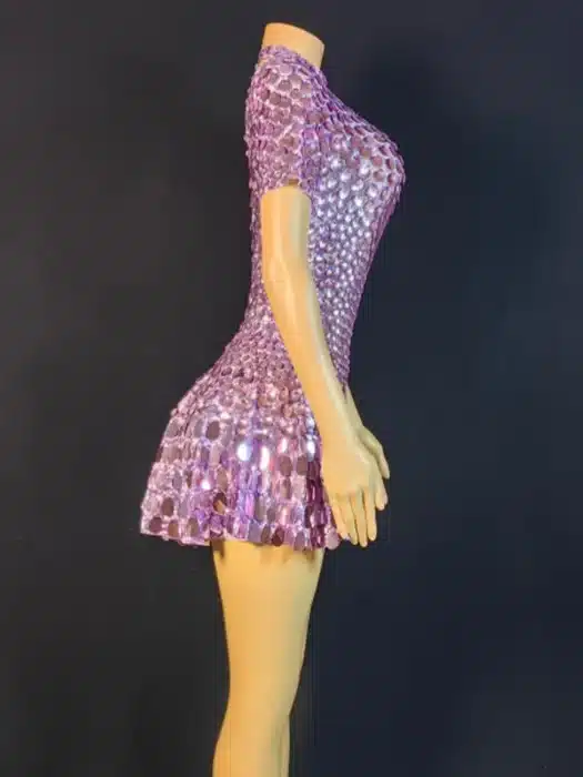 Mini robe à paillettes 3