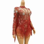 Tenue de spectacle à franges 5