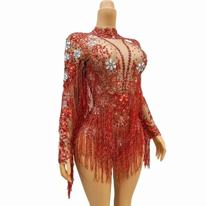 Tenue de spectacle à franges 5