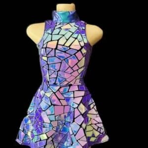 Robe de scène miroir