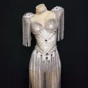 Tenue à franges scintillantes 10