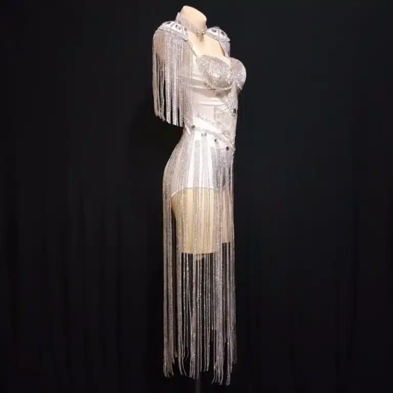 Tenue à franges scintillantes 5