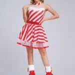 Robe rayée Noël 15