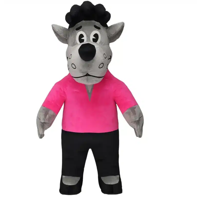 Costume gonflable loup 11