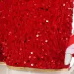 Combinaison rayée Noël femme 14