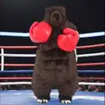 Mascotte ours boxeur 3