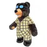 Costume gonflable ours en pyjama 4