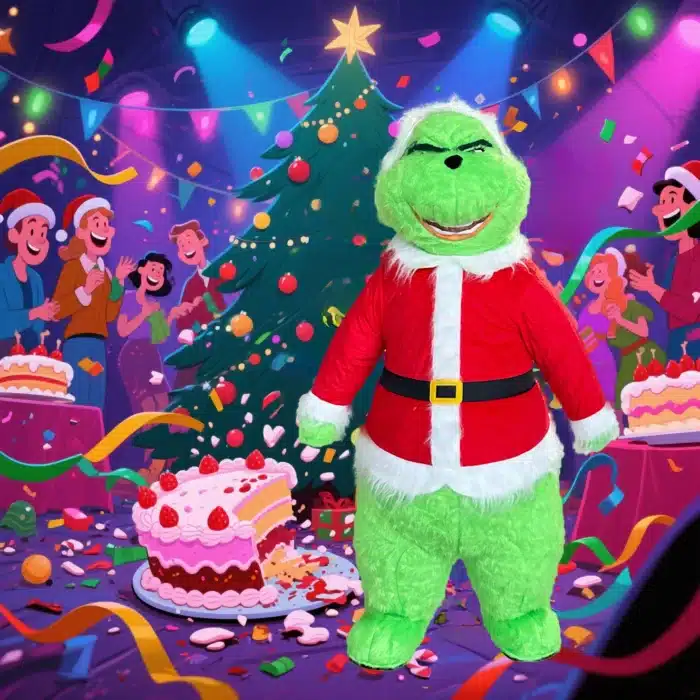 Costume gonflable Grinch 2