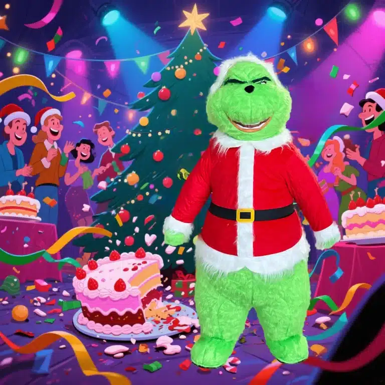 Costume gonflable Grinch 2