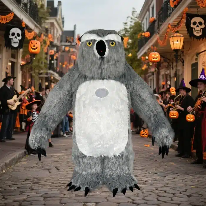 Costume gonflable hibou 3