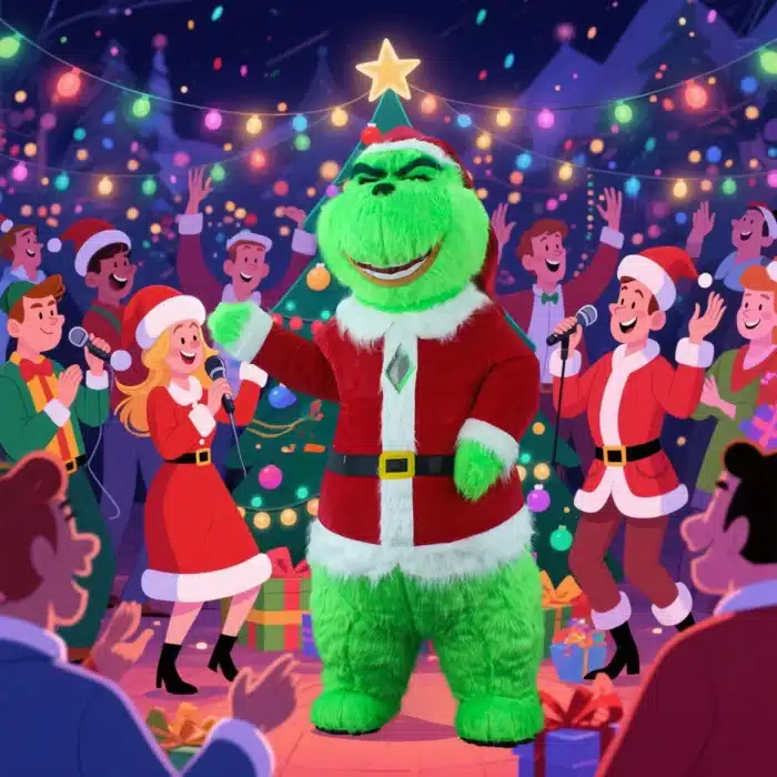 Costume gonflable Grinch 3