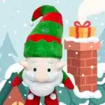 Costume gonflable Lutin de Noël 3