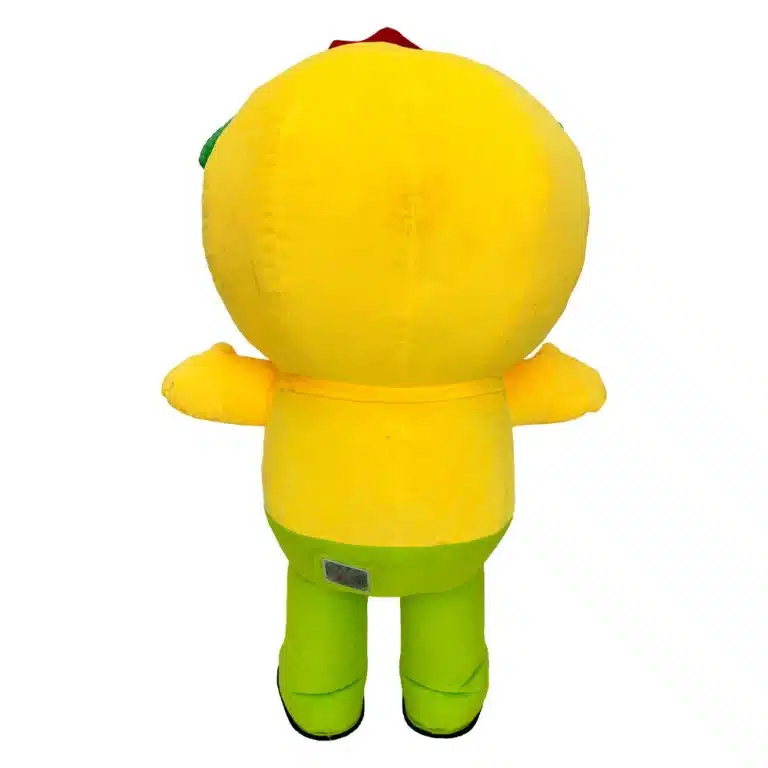 Mascotte gonflable fleur rouge 4