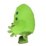Costume gonflable monstre vert 5