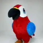 Mascotte gonflable perroquet 4