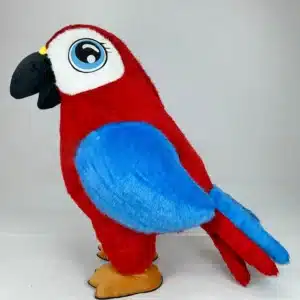 Mascotte gonflable perroquet 3