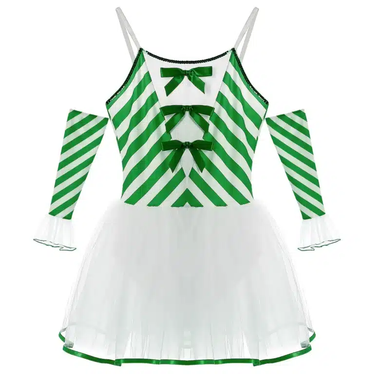 Justaucorps rayé Noël 6