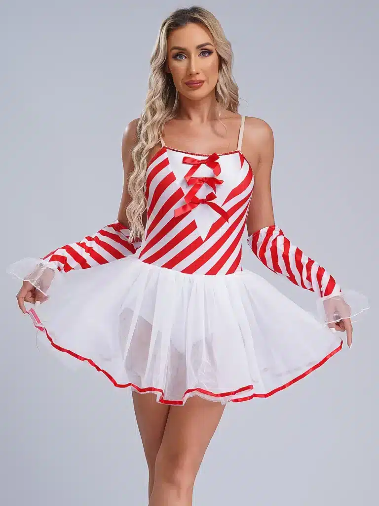 Justaucorps rayé Noël 2