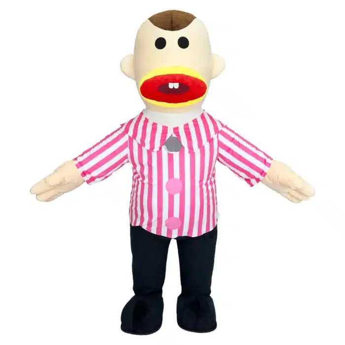 Costume gonflable personnage à grande bouche 7
