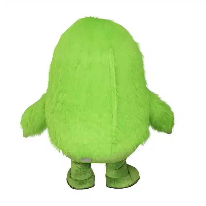 Costume gonflable monstre vert 4