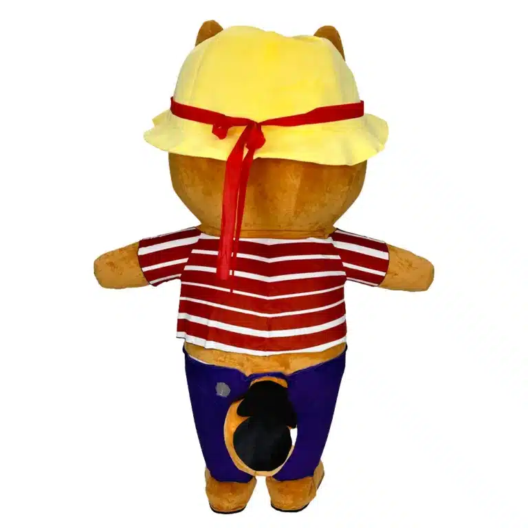 Costume gonflable chat marin 6