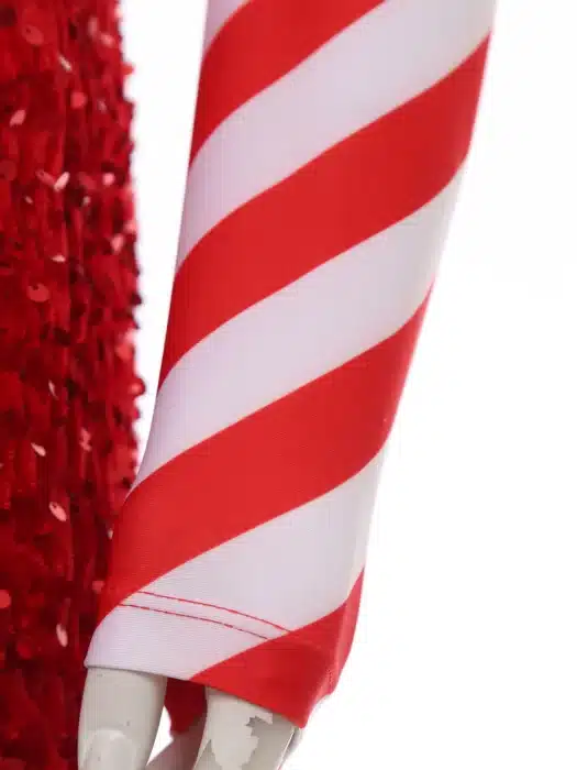 Combinaison rayée Noël femme 13