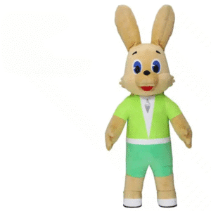 Costume gonflable lapin