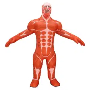 Costume gonflable corps humain 7