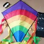 Cerf-volant diamant arc-en-ciel 3
