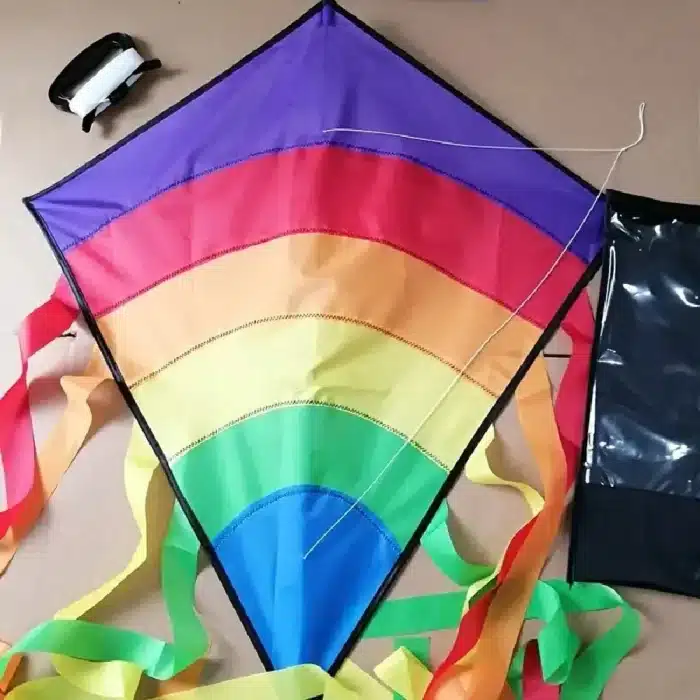 Cerf-volant diamant arc-en-ciel 3