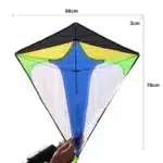 Cerf-volant diamant monoligne 4