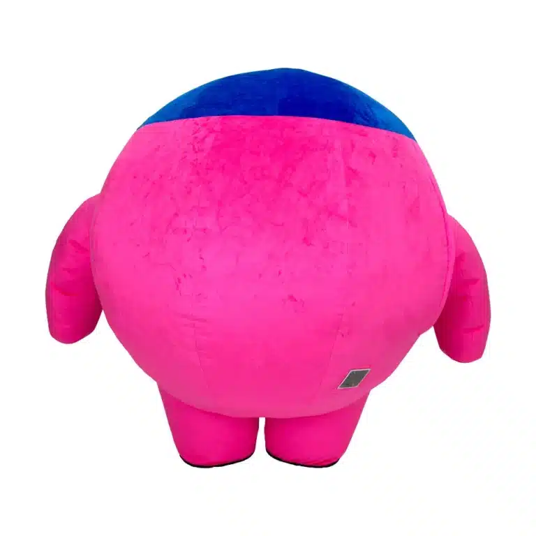 Mascotte gonflable boulle rose 5