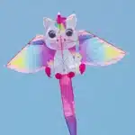 Cerf-volant licorne rose 1