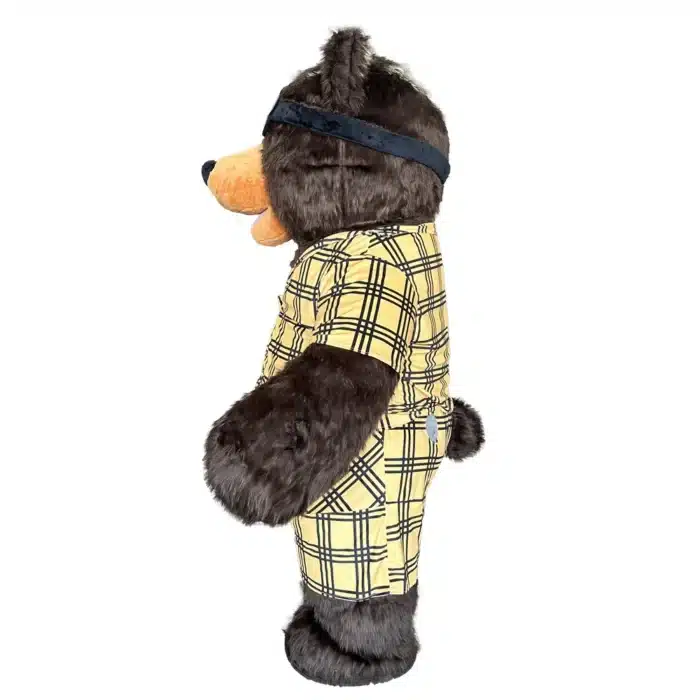 Costume gonflable ours en pyjama 6