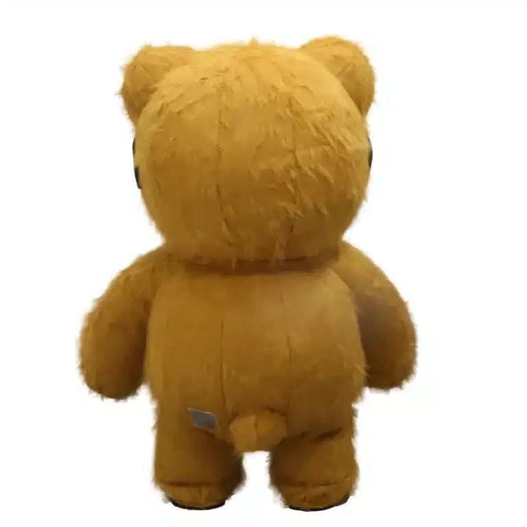 Mascotte gonflable ours à lunettes 5