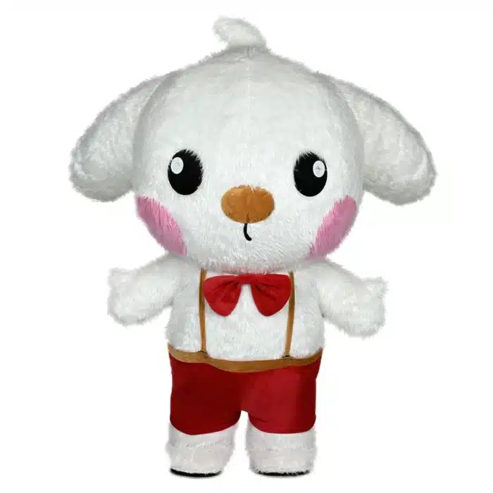 Mascotte gonflable chiot 7