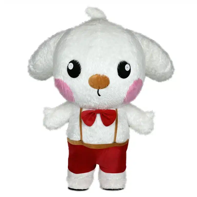 Mascotte gonflable chiot 7